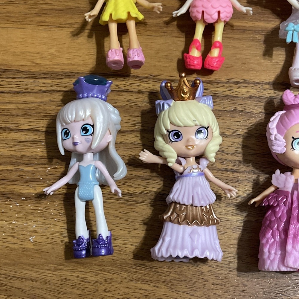 Shopkins Lil Shoppies Happy Place Mini 3" Doll And Ponies Lot - Picture 2 of 6